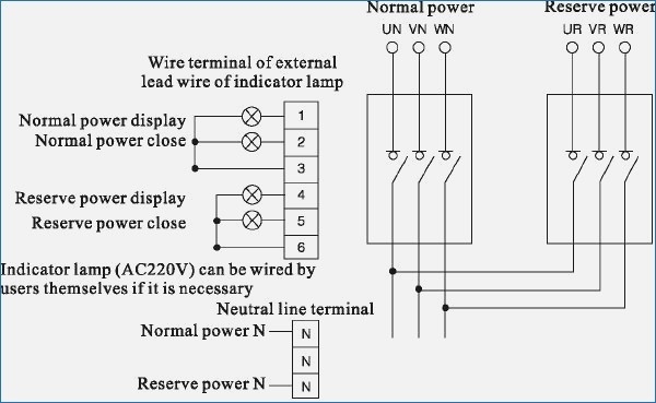 Wiring Diagram For A Generator Transfer Switch Wiring Digital And